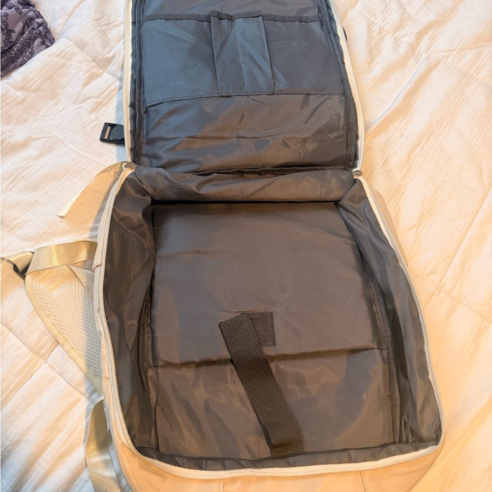 Stylish Tan Backpack - Picture 2 of 3